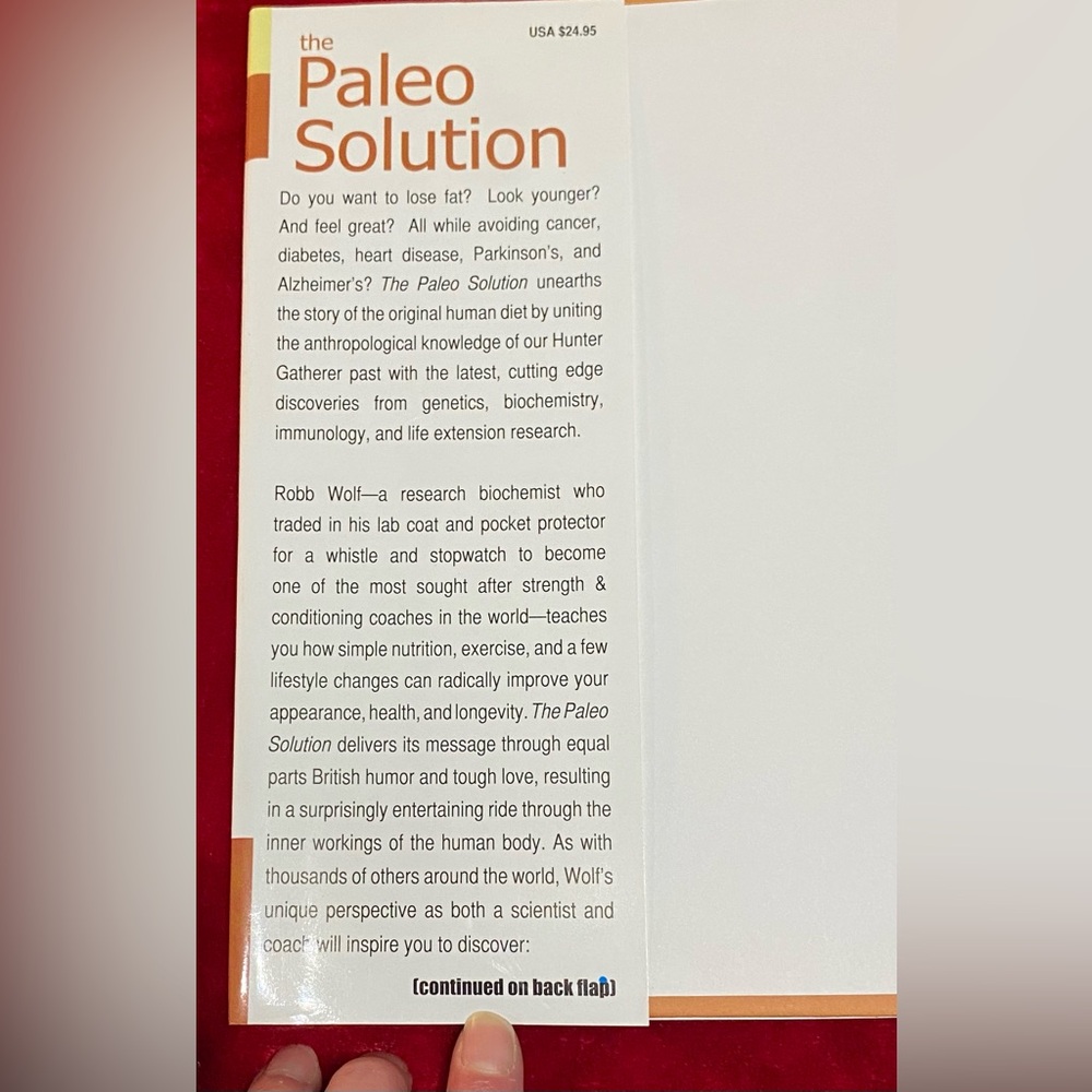 CLOSET CLEAN OUT 2 fitness self care books Hard Back Paleo Solution PERFECT 💪🥰🔥 - Picture 4 of 15